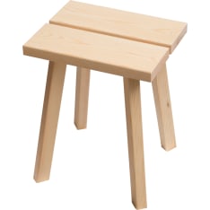Pinetta pine stool