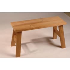 Pinetta Ratia heat-treated pine bench