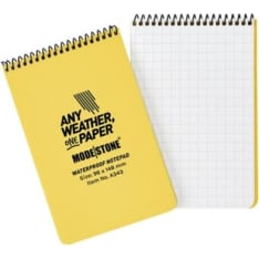 Modestone weatherproof notebook