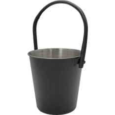 Saunia musta 5 l saunasanko