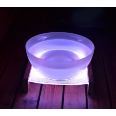 Saunia Aurora valaistu saunakiulu