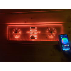 Saunia 3-in-1 RGB LED sauna meter
