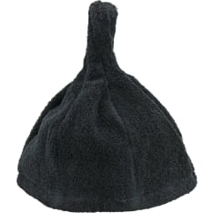 Saunia black sauna hat