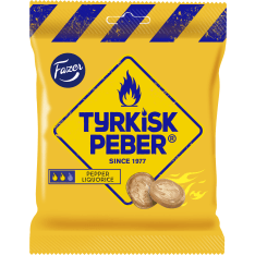 Fazer Tyrkisk Peber Liquorice 120 g karkkipussi