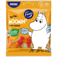 Fazer Moomin 80 g bag of fruit candies