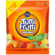 Fazer Tutti Frutti Original 500 g karkkipussi