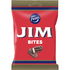 Fazer Jim Bites 94 g candy bag