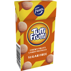 Fazer Tutti Frutti 40 g sokeriton pastilli