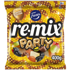 Fazer Remix Party mix 400 g karkkipussi