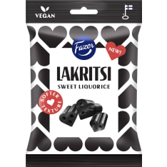 Fazer Sweet Liquorice pussi 150 g lakritsipussi