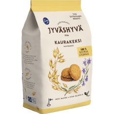 Jyväshyvä 100 % kaura 350 g kaurakeksi