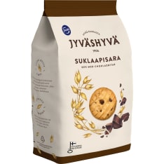Jyväshyvä Suklaapisara 350 g keksi