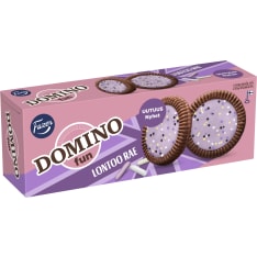 Fazer Domino Fun Lontoo rae 120 g herkuttelukeksi