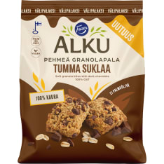 Fazer Alku Soft Granolabites dark chocolate snack biscuit 120g