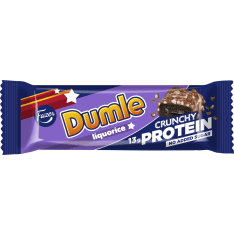 Fazer Dumle Crunchy Lakritsi 45g proteiinipatukka