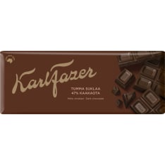 Karl Fazer dark chocolate tablet 180g