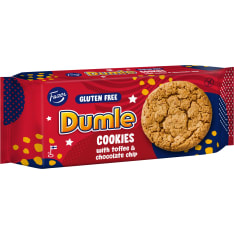 Fazer Dumle Cookies 140 g gluteeniton kaurakeksi