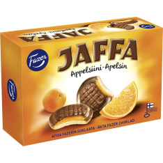 Fazer Jaffa Appelsiini 300 g suklaalla kuorrutettu leivoskeksi