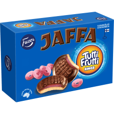 Fazer Jaffa Tutti Frutti Rings 300 g leivoskeksi