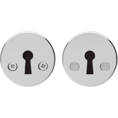 Abloy LH001 chrome plated steel key plate