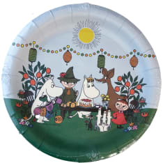 Moomin 8 pcs 23 cm cardboard plate