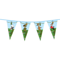 Moomin 10 m plastic pennant banner