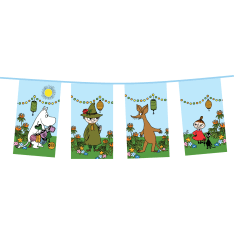 Moomin 3m paper pennant banner flags