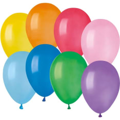 Värisekoitus 10 kpl/pss ilmapallo