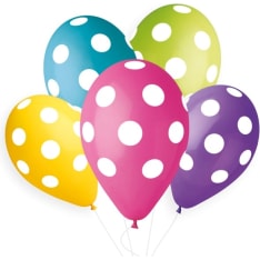 Pilkullinen 5 kpl/pss Ilmapallo