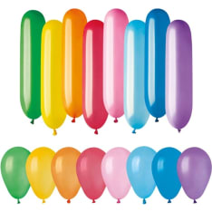 Muotoilmapallosekoitus 10 kpl/pss
