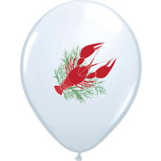 Crayfish with Dill Balloons 33 cm 6 pcs/pack