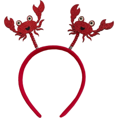 Crayfish Glitter Headband