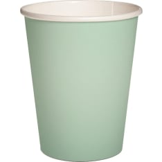 Vaaleanvihreä 12 x 10 kpl 250ml pahvimuki