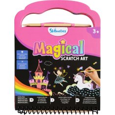 Skillmatics Magical Scratch Art yksisarviset raaputussetti