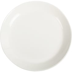Koti 24 cm white shallow plate