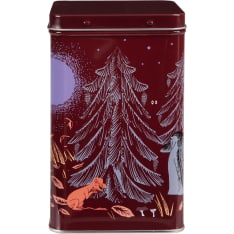 Moomin Ikims Forest red square coffee can