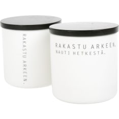 Koti Rakastu arkeen purkki