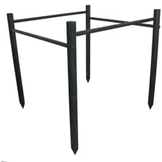 Wooden bush support