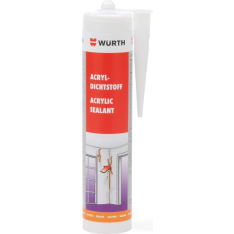 Wurth 310 ml white acrylic mass