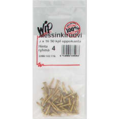 Wurth 3x16mm messinkiruuvi uppokanta 50kpl