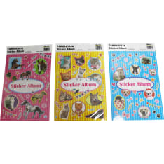 Animal sticker album