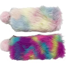 Plush fluffy pencil case
