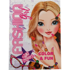 Fashion Color Fashion Girl coloring book
