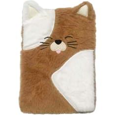Cat plush notebook, 80 pages