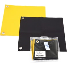 Kaira 25 cm x 25 cm pyydysmerkkiliput ja heijastintarrat 2 kpl