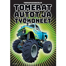 Tomerat autot ja työkoneet tarrapuuhakirja