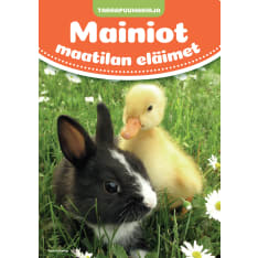 Mainiot maatilan eläimet tarrapuuhakirja