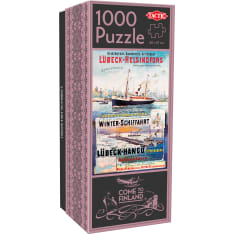 Tactic Come to Finland Lübeck-Helsinki 1000p palapeli