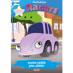 Tactic Lumo Stars Racers puuhakirja