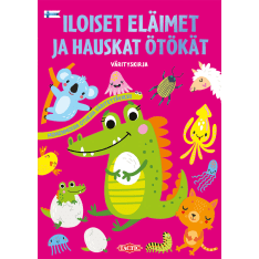 Tactic Happy animals and funny bugs coloring book